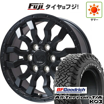 【新品】ランクル250 夏タイヤ ホイール4本セット 275/70R18 BFグッドリッチ オールテレーンT/A KO3 RWL トピー ヴァブロ RR-01【限定】 トヨタ・レクサス車専用 7.5J 18インチ(送料無料) 138,500円