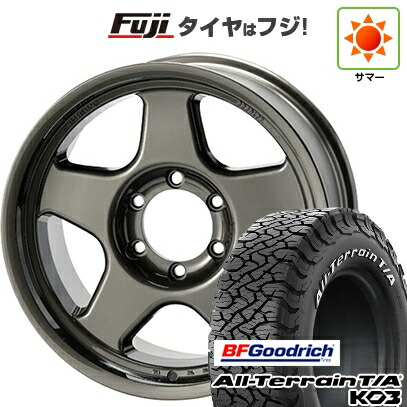 【新品】ランクル250 夏タイヤ ホイール4本セット 275/70R18 BFグッドリッチ オールテレーンT/A KO3 RWL フォーバイフォーエンジニア ブラッドレー V 8.5J 18インチ(送料無料)