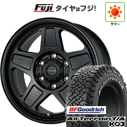 【新品】ランクル250 夏タイヤ ホイール4本セット 265/70R18 BFグッドリッチ オールテレーンT/A KO3 RWL トピー ランドフット GWD 数量限定 トヨタ車専用 7.5J 18インチ(送料無料)