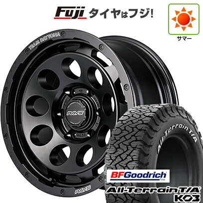 【新品】ランクル250 夏タイヤ ホイール4本セット 275/70R18 BFグッドリッチ オールテレーンT/A KO3 RWL RAYS レイズ デイトナ D9 8.5J 18インチ(送料無料)