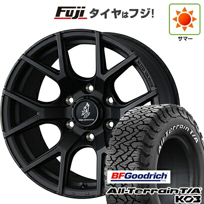 【新品】ランクル250 夏タイヤ ホイール4本セット 275/70R18 BFグッドリッチ オールテレーンT/A KO3 RWL WEDS ウェッズアドベンチャー マッドヴァンス SD 9J 18インチ(送料無料)