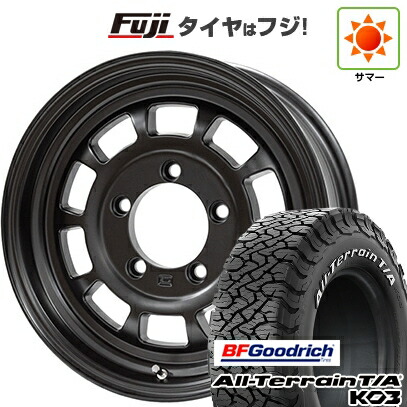 【新品】ジムニー 夏タイヤ ホイール4本セット 175/80R16 BFグッドリッチ オールテレーンT/A KO3 RWL ハイブリッジファースト ハイピーク J01 5.5J 16インチ(送料無料)