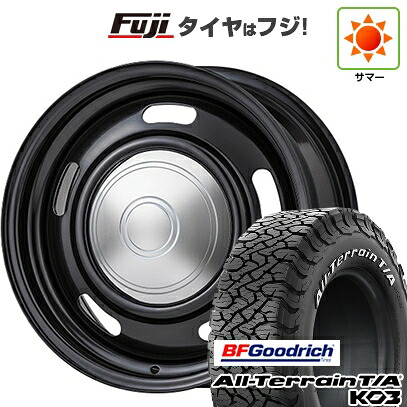 【新品】ジムニーシエラ/ジムニーノマド 夏タイヤ ホイール4本セット 225/70R16 BFグッドリッチ オールテレーンT/A KO3 RWL コーリン オールドカントリー 6J 16インチ(送料無料)