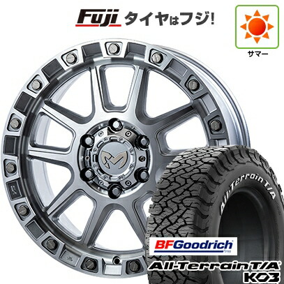 【新品】ランクル300 夏タイヤ ホイール4本セット 285/65R18 BFグッドリッチ オールテレーンT/A KO3 RWL トライスター MKW M205 JP Spec 8J 18インチ(送料無料)