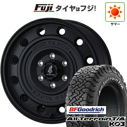 【新品】プラド/ハイラックス 夏タイヤ ホイール4本セット 265/70R17 BFグッドリッチ オールテレーンT/A KO3 RWL WEDS ウェッズアドベンチャー マッドヴァンス CL 8J 17インチ(送料無料) 144,000円