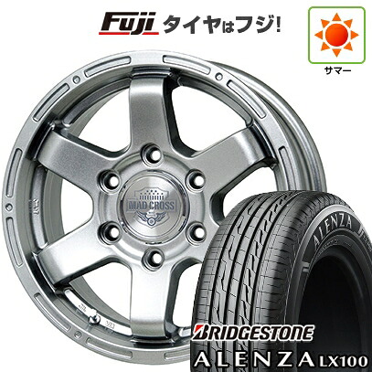 【新品】ランクル250 夏タイヤ ホイール4本セット 265/65R18 ブリヂストン アレンザ LX100 ホットスタッフ マッドクロス MC-76 ダークシルバー トヨタ車専用 7.5J 18インチ(送料無料)