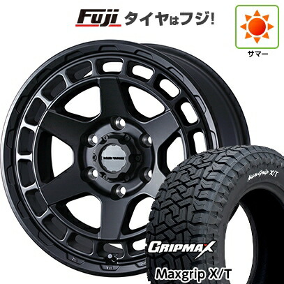 【新品】プラド/ハイラックス 夏タイヤ ホイール4本セット 265/65R17 グリップマックス マックスグリップ X/T RWL(限定) WEDS ウェッズアドベンチャー マッドヴァンス X タイプS 8J 17インチ(送料無料)｜フジコーポレーション
