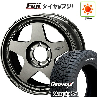 【新品】ランクル300 夏タイヤ ホイール4本セット 285/55R20 グリップマックス マックスグリップ X/T RWL(限定) フォーバイフォーエンジニア ブラッドレーフォージド 匠 9J 20インチ(送料無料)