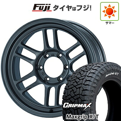 【新品】プラド/ハイラックス 夏タイヤ ホイール4本セット 265/65R17 グリップマックス マックスグリップ X/T RWL(限定) ENKEI エンケイ ALLROAD RPT1 8.5J 17インチ(送料無料)|フジコーポレーション