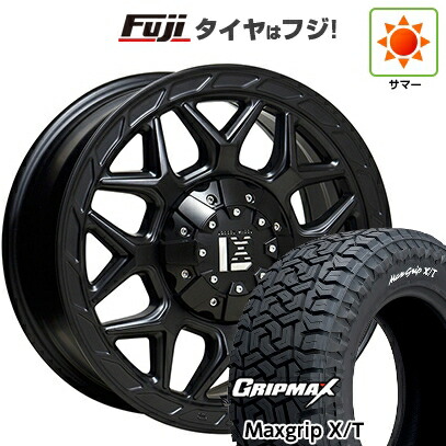 【新品】ランクル300 夏タイヤ ホイール4本セット 285/55R20 グリップマックス マックスグリップ X/T RWL(限定) オフビート レクセル インフェルノ 9J 20インチ(送料無料)｜フジコーポレーション