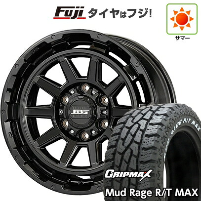 【新品】プラド/ハイラックス 夏タイヤ ホイール4本セット 275/70R17 グリップマックス マッドレイジR/T MAX RWL(限定2023年製) コーセイ ボトムガルシア ディグレ 8J 17インチ(送料無料)