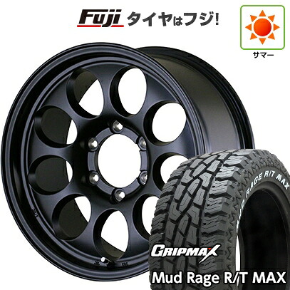【新品】プラド/ハイラックス 夏タイヤ ホイール4本セット 275/70R17 グリップマックス マッドレイジR/T MAX RWL(限定2023年製) ドゥオール アルジェノン フェニーチェ クロスXC9 8.5J 17インチ(送料無料)