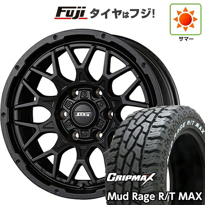 【新品】プラド/ハイラックス 夏タイヤ ホイール4本セット 275/70R17 グリップマックス マッドレイジR/T MAX RWL(限定2023年製) コーセイ ボトムガルシア シャドウバーツ 8J 17インチ(送料無料)