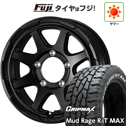 【新品】ジムニー 夏タイヤ ホイール4本セット 195R16C 104/102Q グリップマックス マッドレイジR/T MAX RWL(限定) WEDS ウェッズアドベンチャー スタットベルク 5.5J 16インチ(送料無料)｜フジコーポレーション