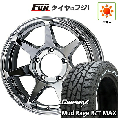 【新品】ジムニー 夏タイヤ ホイール4本セット 195R16C 104/102Q グリップマックス マッドレイジR/T MAX RWL(限定) ドゥオール CST ZERO-1 ハイパー+J Limited Color 5.5J 16インチ(送料無料)