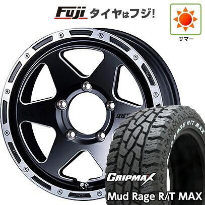 【新品】ジムニー 夏タイヤ ホイール4本セット 195R16C 104/102Q グリップマックス マッドレイジR/T MAX RWL(限定) SSR ディバイド TR-6 5.5J 16インチ(送料無料)