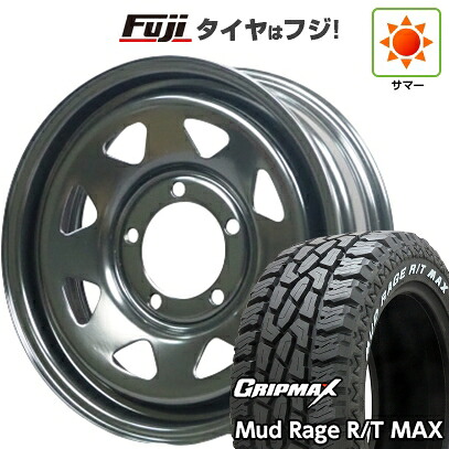【新品】ジムニー 夏タイヤ ホイール4本セット 185/85R16 グリップマックス マッドレイジR/T MAX RWL(限定2024年製) コーリン オールドカントリー SS8 5.5J 16インチ(送料無料)