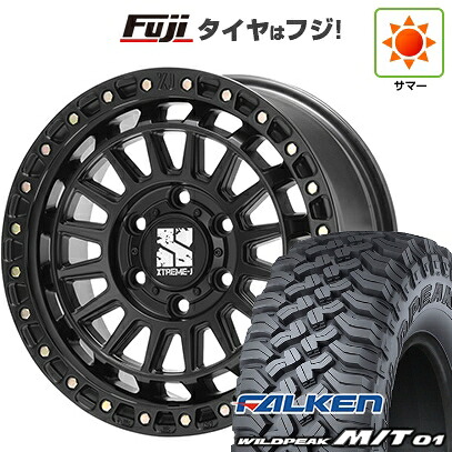 【新品】プラド/ハイラックス 夏タイヤ ホイール4本セット 285/70R17 ファルケン ワイルドピーク M/T01 MLJ エクストリームJ XJ08 8J 17インチ(送料無料)|フジコーポレーション