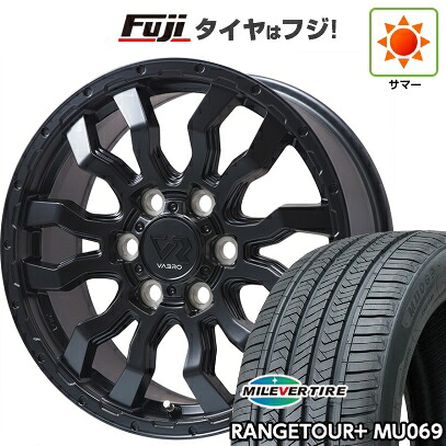 【新品】ランクル250/ランクル300 夏タイヤ ホイール4本セット 265/65R18 ミレバー レンジツアープラスMU069(限定) トピー ヴァブロ RR-01【限定】 トヨタ・レクサス車専用 7.5J 18インチ(送料無料)