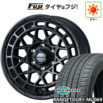 【新品】ランクル250/ランクル300 夏タイヤ ホイール4本セット 265/65R18 ミレバー レンジツアープラスMU069（限定） WEDS ウェッズアドベンチャー マッドヴァンス X タイプM 9J 18インチ(送料無料)