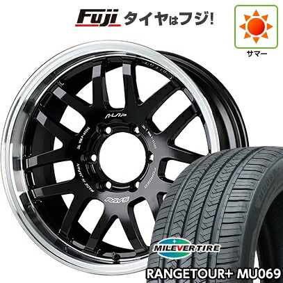 【新品】ランクル250/ランクル300 夏タイヤ ホイール4本セット 265/65R18 ミレバー レンジツアープラスMU069（限定） RAYS レイズ A LAP-07X 8.5J 18インチ(送料無料)