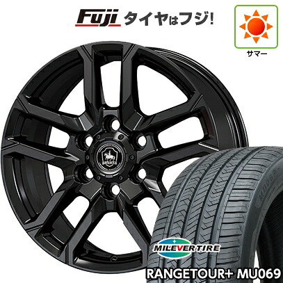 【新品】ランクル250/ランクル300 夏タイヤ ホイール4本セット 265/65R18 ミレバー レンジツアープラスMU069(限定) コーセイ ベアロック バイソン トヨタ車専用 8J 18インチ(送料無料)|フジコーポレーション