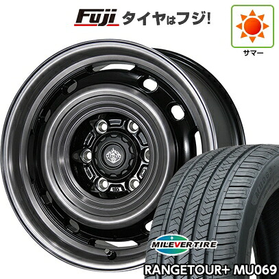 【新品】ランクル250/ランクル300 夏タイヤ ホイール4本セット 265/65R18 ミレバー レンジツアープラスMU069（限定） トピー ランドフット XFG 数量限定 トヨタ車専用 7.5J 18インチ(送料無料)