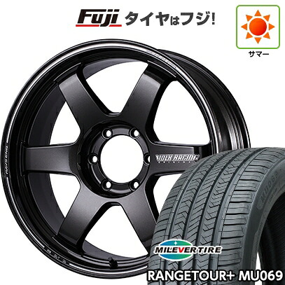 【新品】ランクル250/ランクル300 夏タイヤ ホイール4本セット 265/65R18 ミレバー レンジツアープラスMU069(限定) RAYS レイズ ボルクレーシング TE37ULTRA ラージPCD 8.5J 18インチ(送料無料)|フジコーポレーション