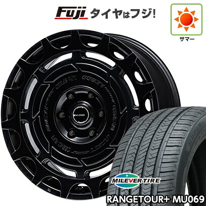 【新品】ランクル250/ランクル300 夏タイヤ ホイール4本セット 265/65R18 ミレバー レンジツアープラスMU069(限定) エムズスピード ジュノウ LC300 8.5J 18インチ(送料無料)|フジコーポレーション