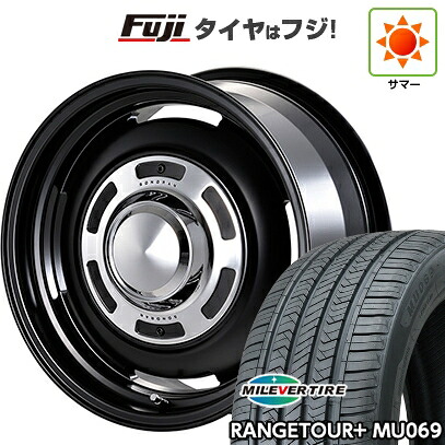 【新品】プラド/ハイラックス 夏タイヤ ホイール4本セット 265/65R17 ミレバー レンジツアープラスMU069（限定） モーターファーム ソノーラ 8J 17インチ(送料無料)｜フジコーポレーション