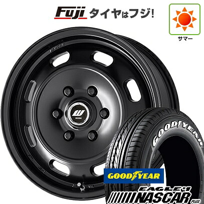 【新品】ハイエース200系 夏タイヤ ホイール4本セット 195/80R15 107/105N グッドイヤー イーグル ナンバーワン ナスカー プラス WORK ワーク XTRAP DTHC 6J 15インチ(送料無料)｜フジコーポレーション
