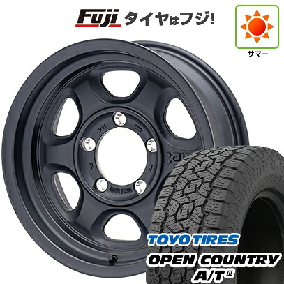 【新品】ジムニー 夏タイヤ ホイール4本セット 175/80R16 トーヨー オープンカントリー A/T III RBL ショウワガレージ ゼノ 5.5J 16インチ(送料無料)|フジコーポレーション