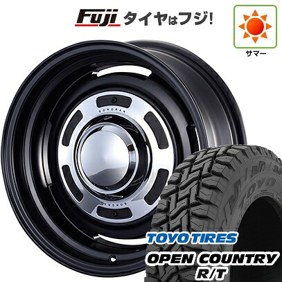 【新品】ジムニーシエラ/ジムニーノマド 夏タイヤ ホイール4本セット 215/70R16 トーヨー オープンカントリー R/T RBL モーターファーム ソノーラ 6J 16インチ(送料無料)|フジコーポレーション