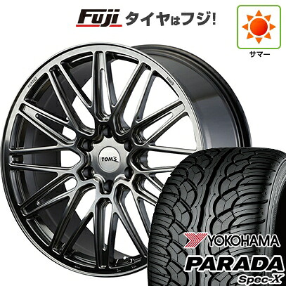 【新品】ランクル300 夏タイヤ ホイール4本セット 305/40R22 ヨコハマ PARADA Spec-X TOMS トムス(トヨタ車専用) TWF06【限定】 10J 22インチ(送料無料)|フジコーポレーション
