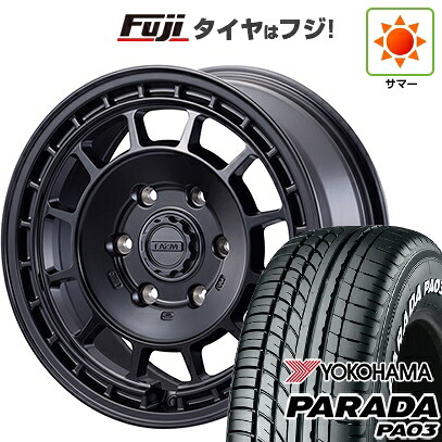 【新品】ハイエース200系 夏タイヤ ホイール4本セット 215/65R16 109/107S ヨコハマ PARADA PA03 ホワイトレター モーターファーム クロスバーナー 7J 16インチ(送料無料)｜フジコーポレーション