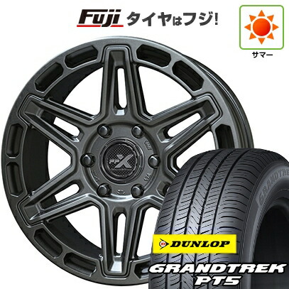 【新品】ランクル250/ランクル300 夏タイヤ ホイール4本セット 265/65R18 ダンロップ グラントレック PT5 共豊 PPX MK6 8J 18インチ(送料無料)