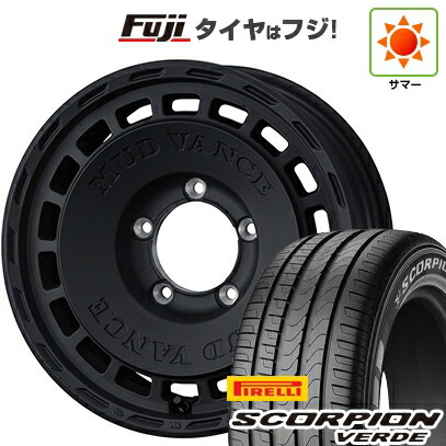 【新品】ジムニーシエラ/ジムニーノマド 夏タイヤ ホイール4本セット 215/70R16 ピレリ スコーピオン ヴェルデ WEDS ウェッズアドベンチャー マッドヴァンス DX 6J 16インチ(送料無料)