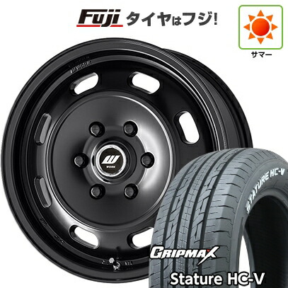 【新品】キャラバン 夏タイヤ ホイール4本セット 215/65R16 109/107S グリップマックス スタチャー HC-V RWL（限定） WORK ワーク XTRAP DTHC 6.5J 16インチ(送料無料)