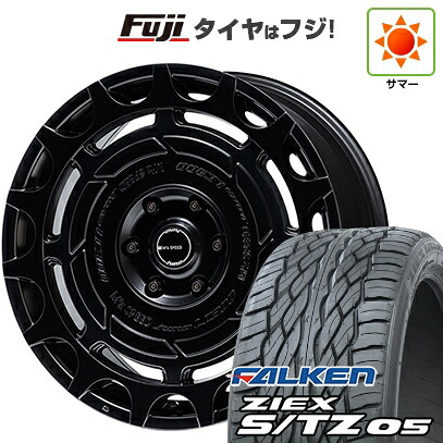 【新品】ランクル250/ランクル300 夏タイヤ ホイール4本セット 285/45R22 ファルケン ジークス S/TZ 05 エムズスピード ジュノウ LC300 9J 22インチ(送料無料)|フジコーポレーション