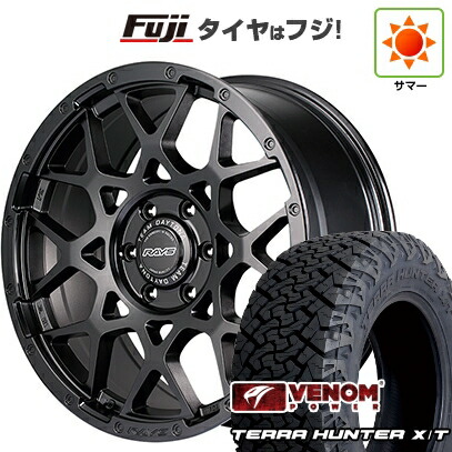 【新品】ランクル300 夏タイヤ ホイール4本セット 285/55R20 ヴェノムパワー テラハンターX/T BSW(限定) RAYS レイズ デイトナ M8 BLACK EDITION 9J 20インチ(送料無料)