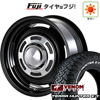 【新品】プラド/ハイラックス 夏タイヤ ホイール4本セット 265/65R17 ヴェノムパワー テラハンターX/T2 RWL(限定) モーターファーム ソノーラ 8J 17インチ(送料無料)