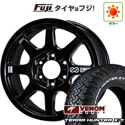 【新品】ランクル250 夏タイヤ ホイール4本セット 275/70R18 ヴェノムパワー テラハンターX/T2 RWL(限定) ENKEI エンケイ ALLROAD PDT1 Black Limited Edition 8.5J 18インチ(送料無料)|フジコーポレーション