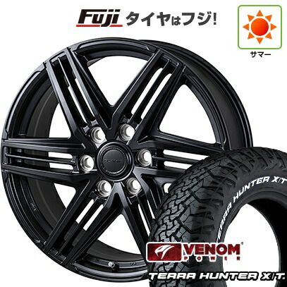 【新品】ランクル250 夏タイヤ ホイール4本セット 275/70R18 ヴェノムパワー テラハンターX/T2 RWL(限定) コーセイ グラミック LX-S レクサス・トヨタ車専用 8J 18インチ(送料無料)｜フジコーポレーション 121,300円