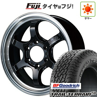 【新品】プラド/ハイラックス 夏タイヤ ホイール4本セット 265/65R17 BFグッドリッチ トレールテレーンT/A ORWL ヨコハマ アドバンレーシング RG-D2 for PICKUP【限定】 8J 17インチ(送料無料)