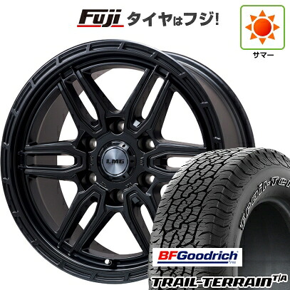 【新品】プラド/ハイラックス 夏タイヤ ホイール4本セット 265/65R17 BFグッドリッチ トレールテレーンT/A ORWL レアマイスター LMG ベレッタ(マットブラック) 8J 17インチ(送料無料)