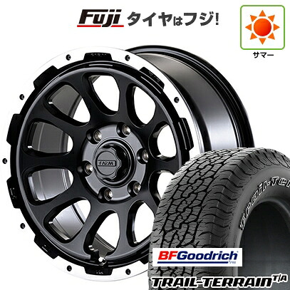 【新品】プラド/ハイラックス 夏タイヤ ホイール4本セット 265/65R17 BFグッドリッチ トレールテレーンT/A ORWL モーターファーム ファームD10 8J 17インチ(送料無料)