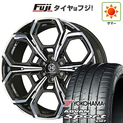 【パンク保証付き】【新品】ランクル250/ランクル300 夏タイヤ ホイール4本セット 295/35R24 ヨコハマ アドバン スポーツ V107 レーベンハート FLG-1 10J 24インチ(送料無料)