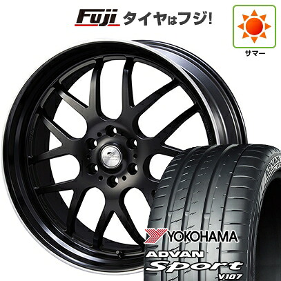 【パンク保証付き】【新品】ランクル250/ランクル300 夏タイヤ ホイール4本セット 295/35R24 ヨコハマ アドバン スポーツ V107 エルフォード エルフォード セレスティアル 10J 24インチ(送料無料)