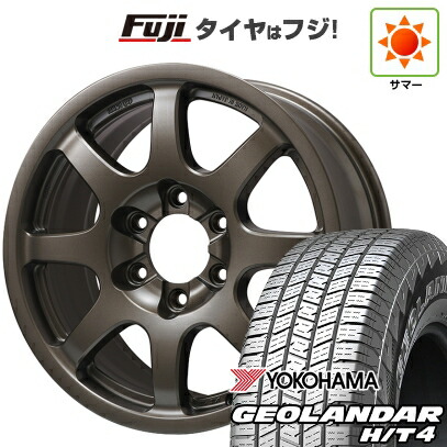 【新品】ランクル250/ランクル300 夏タイヤ ホイール4本セット 265/65R18 ヨコハマ ジオランダー H/T4 G062 ENKEI エンケイ ALLROAD PDT1 フジオリジナルカラー 8.5J 18インチ(送料無料)