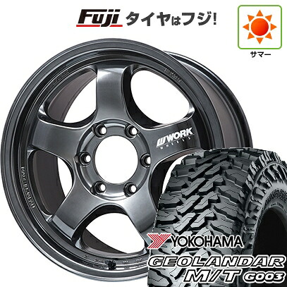 【新品】ランクル300 夏タイヤ ホイール4本セット 275/65R18 ヨコハマ ジオランダー M/T G003 WORK ワーク マイスター S1 1P SUV フジオリジナルカラー 8.5J 18インチ(送料無料)